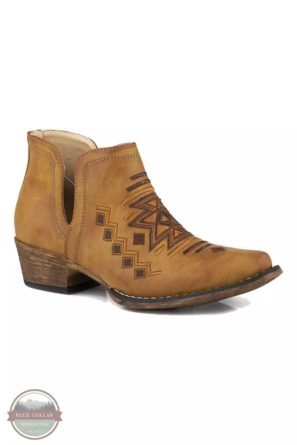 09-021-1567-3268 TA Ava Aztec Emb Vamp Shorty Boots