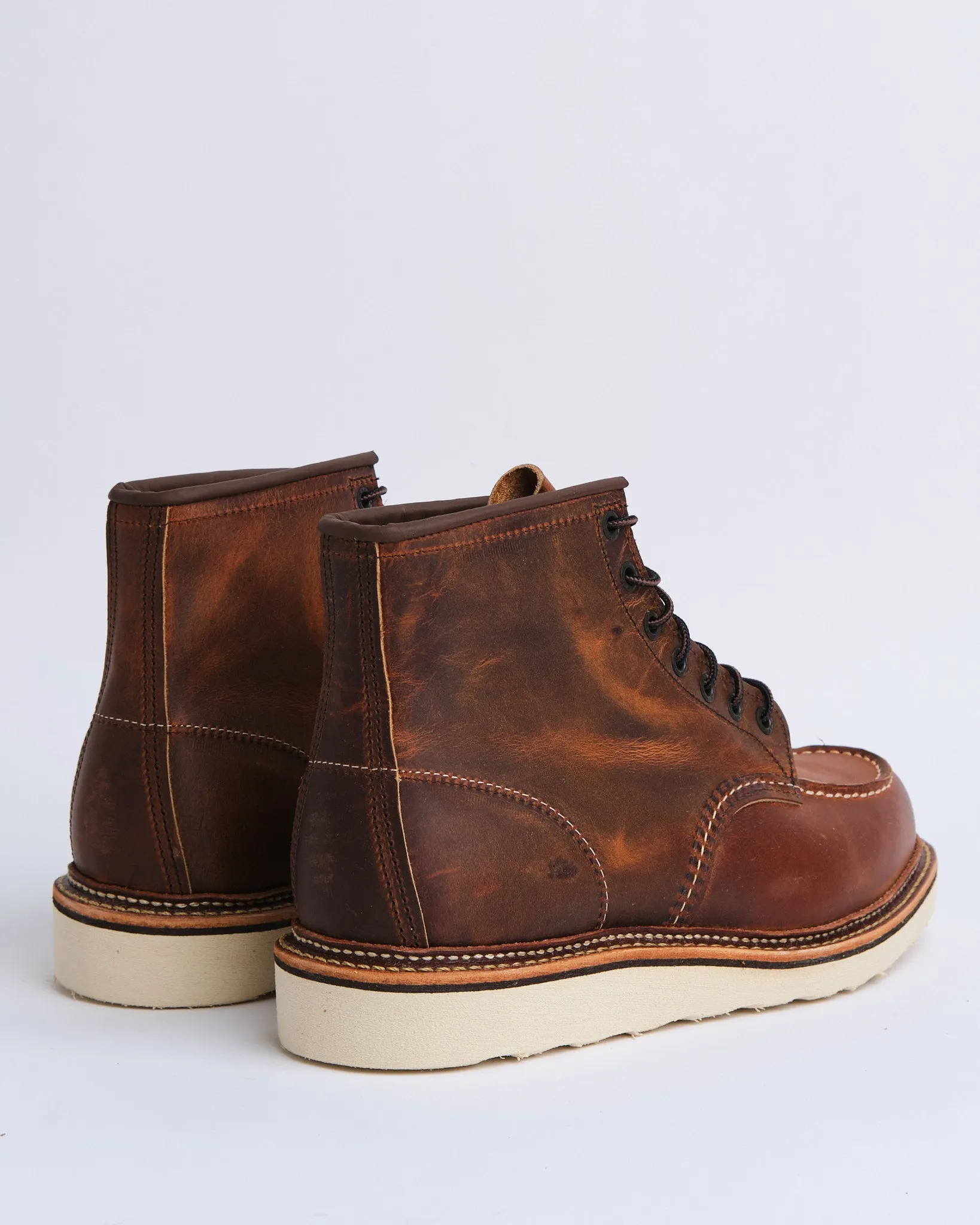 1907 Moc Toe Copper Rough & Tough Leather