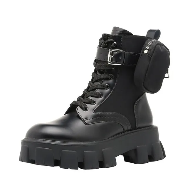 2023 Martin Boots For Women Platform Motorcycle Martin High Quality Non-slip  Boot