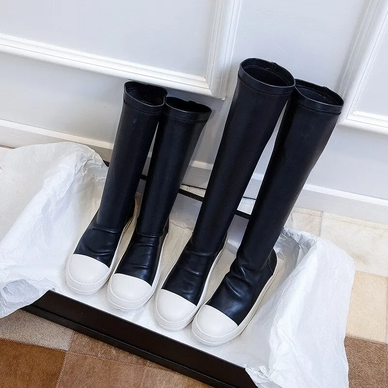 2023 New Shoes Winter Casual Women Boots Black Over the Knee Boots Sexy Female Autumn Winter lady Thigh High Boots