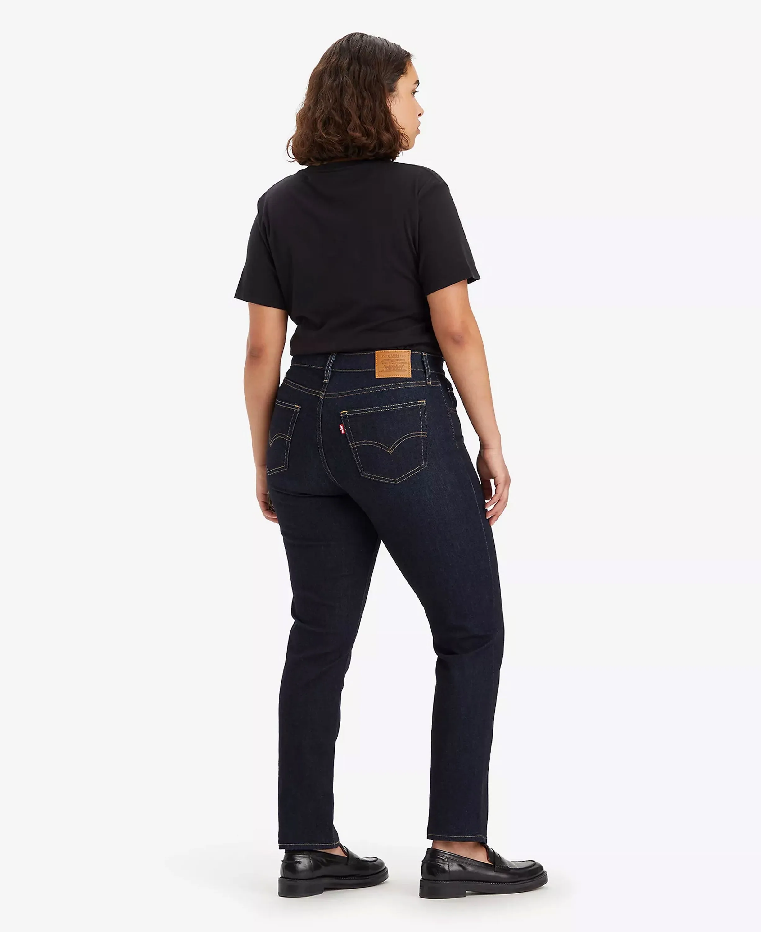 724 High Rise Straight Jeans - Blue Wave Rinse