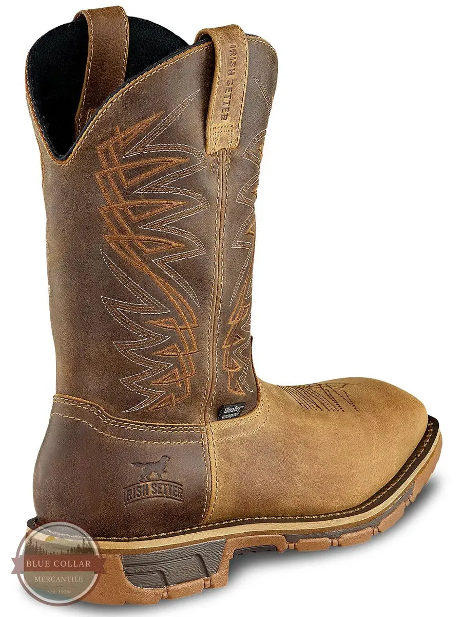 83912 Marshall 11" Waterproof Safety Square Toe Pull-On Work Boots