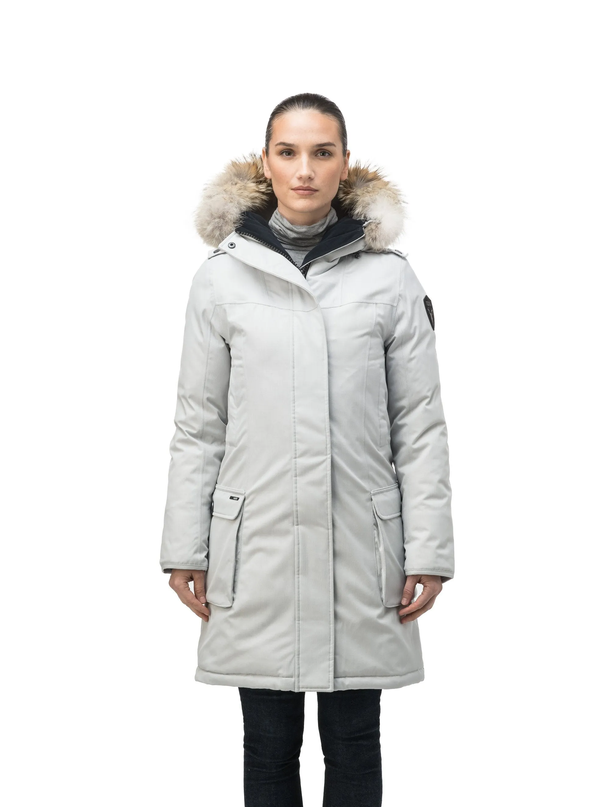 Abby Women's Thigh Length Parka