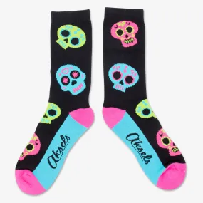 All Over Day of the Dead Socks