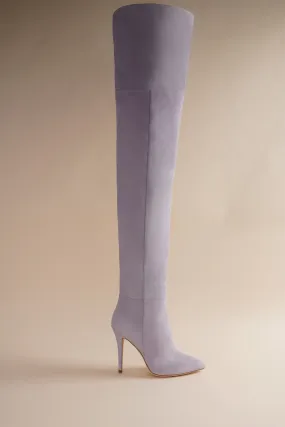 Allora OTK Boot in Lavender Suede