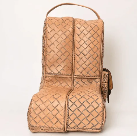 American Darling Tooled Leather Boot Bag ADBG1304