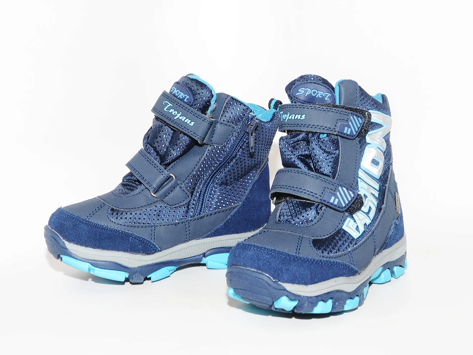 Arctic Ice Kids All Winter Boot - TROJANS - Blue