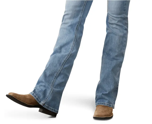 Ariat Womens REAL Brianna Mid Rise Boot Cut Jeans - Stylish & Comfortable Fit, Perfect for Everyday Wear, 10044386