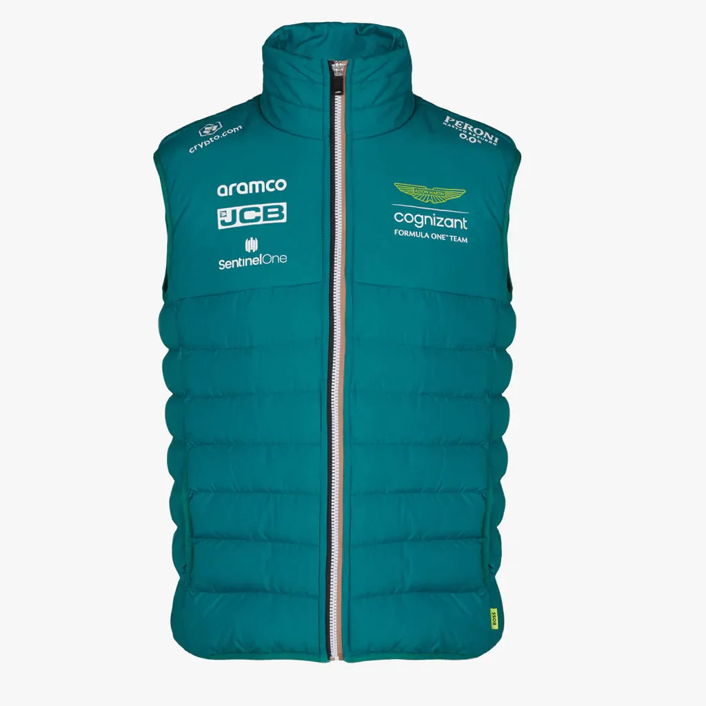 Green Aston Martin Cognizant F1 2023 Mens Team Vest - Optimized Title