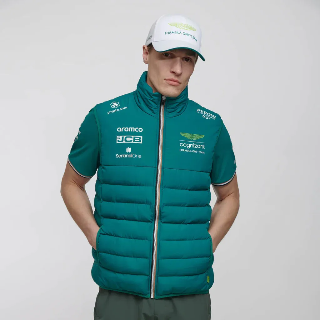 Green Aston Martin Cognizant F1 2023 Mens Team Vest - Optimized Title