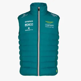 Green Aston Martin Cognizant F1 2023 Mens Team Vest - Optimized Title