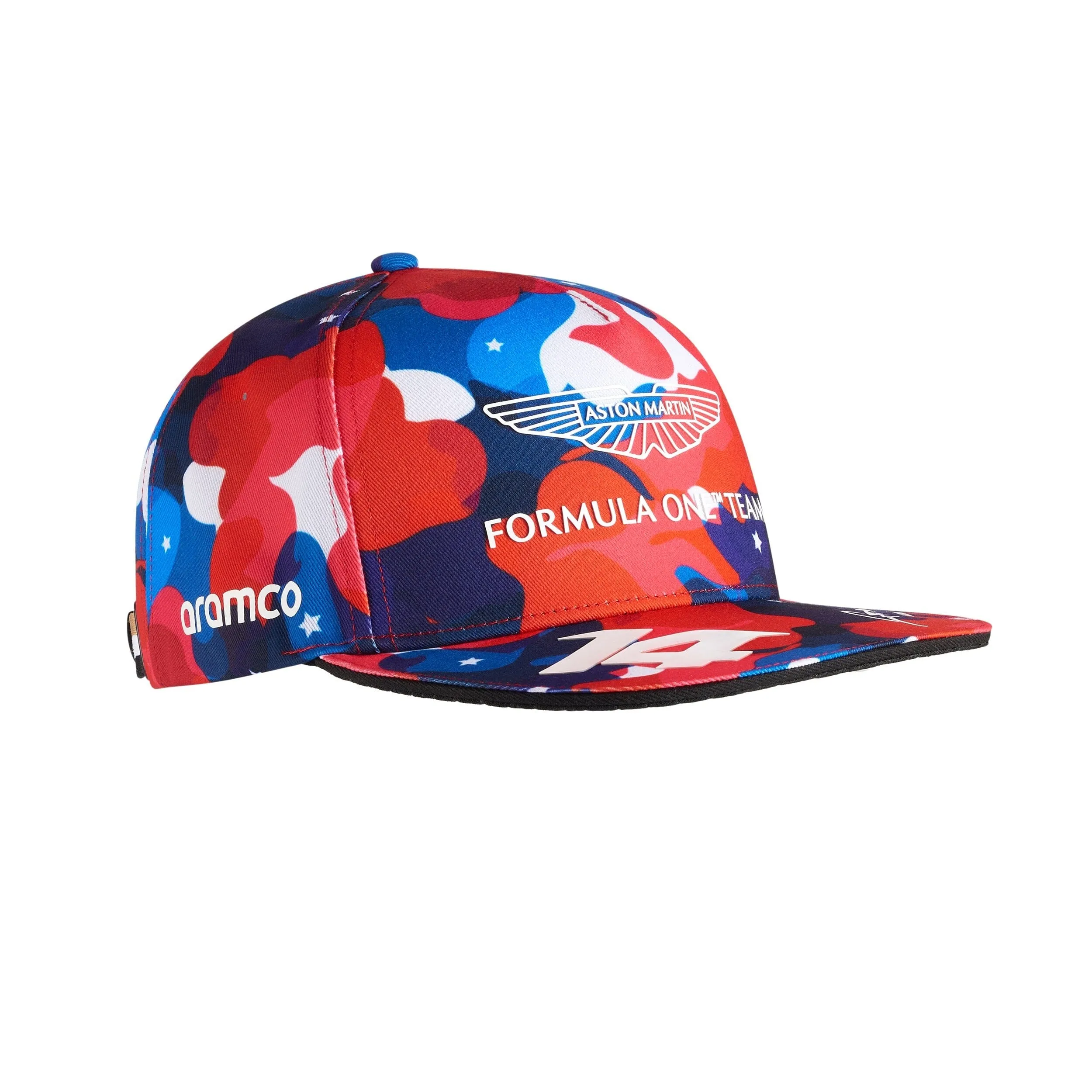 Aston Martin Cognizant F1 Fernando Alonso Special Edition Kimoa USA GP Hat- Camo