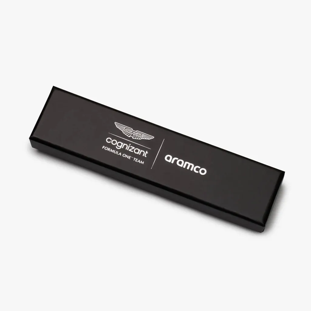 Aston Martin Cognizant F1 Team Boxed Pen - Black