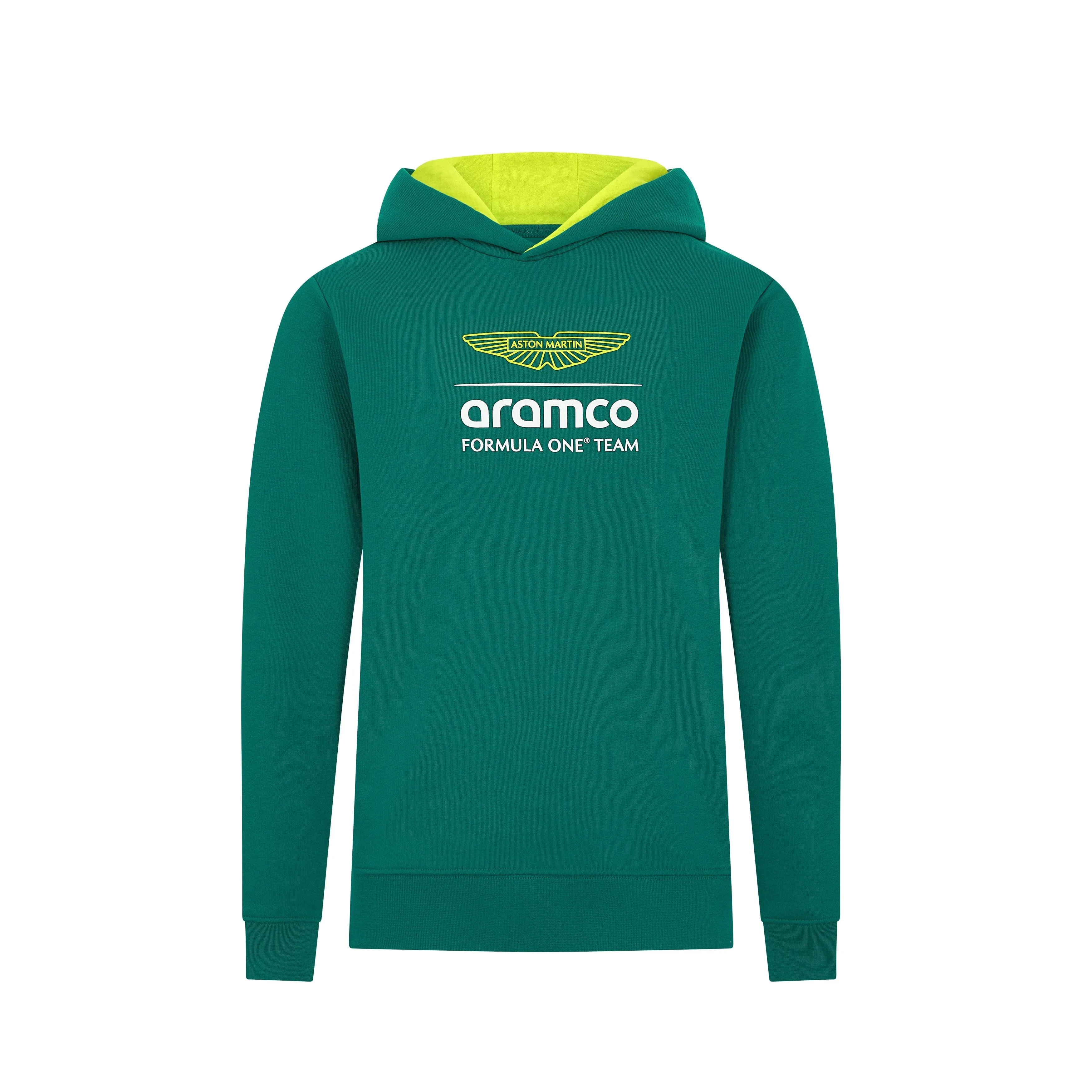 Aston Martin F1 Kids Logo Hoodie -  Youth Green