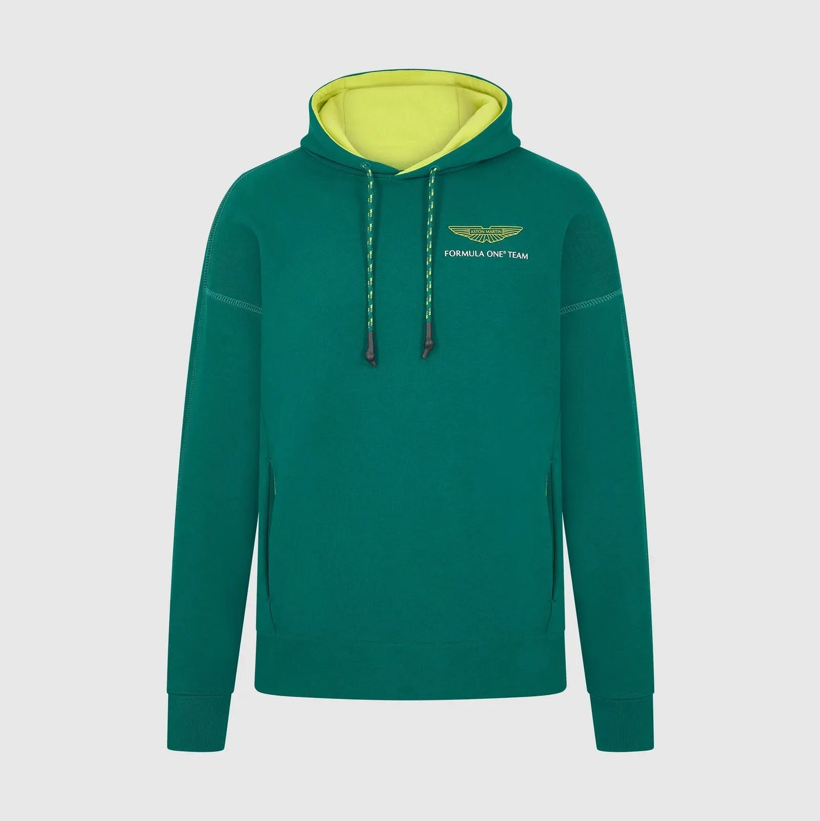 Aston Martin F1 Lifestyle Logo Hoodie - Black/Green