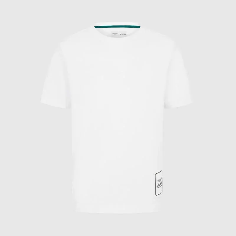 Aston Martin F1 Lifestyle Logo T-Shirt - Green/Lime/White