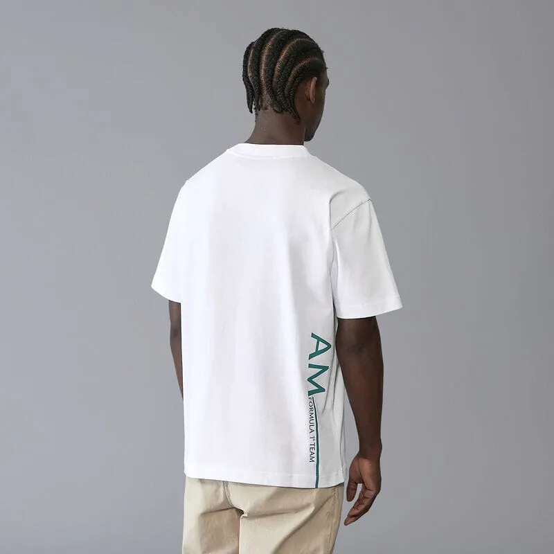 Aston Martin F1 Lifestyle Oversized T-Shirt - White/Green