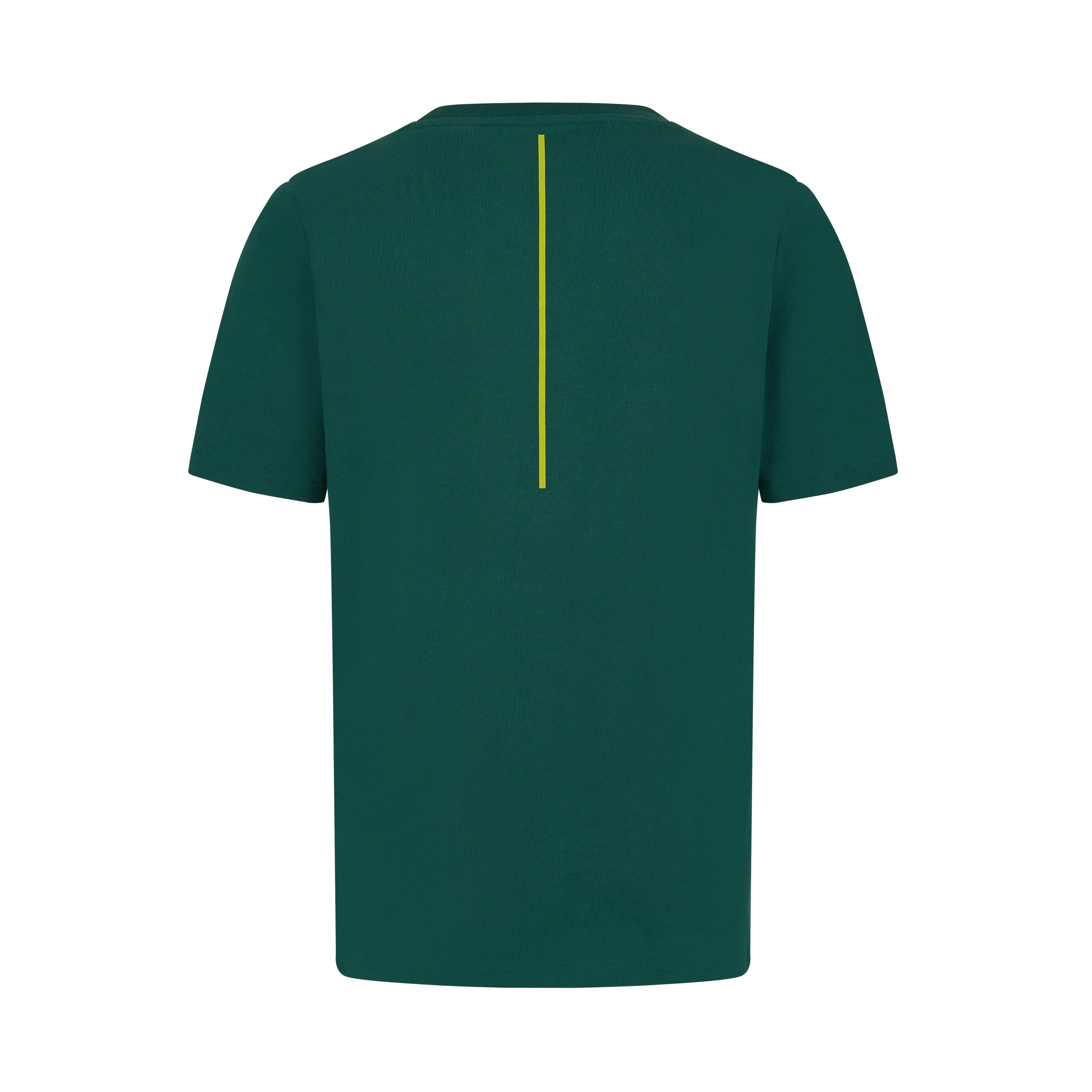 Aston Martin F1 Lifestyle Pocket Logo T-Shirt - Green/Teal