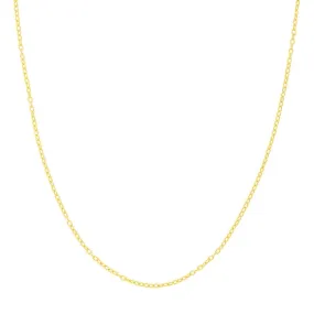 Aura by Martin Binder Gold Designer Rolo Chain Necklace