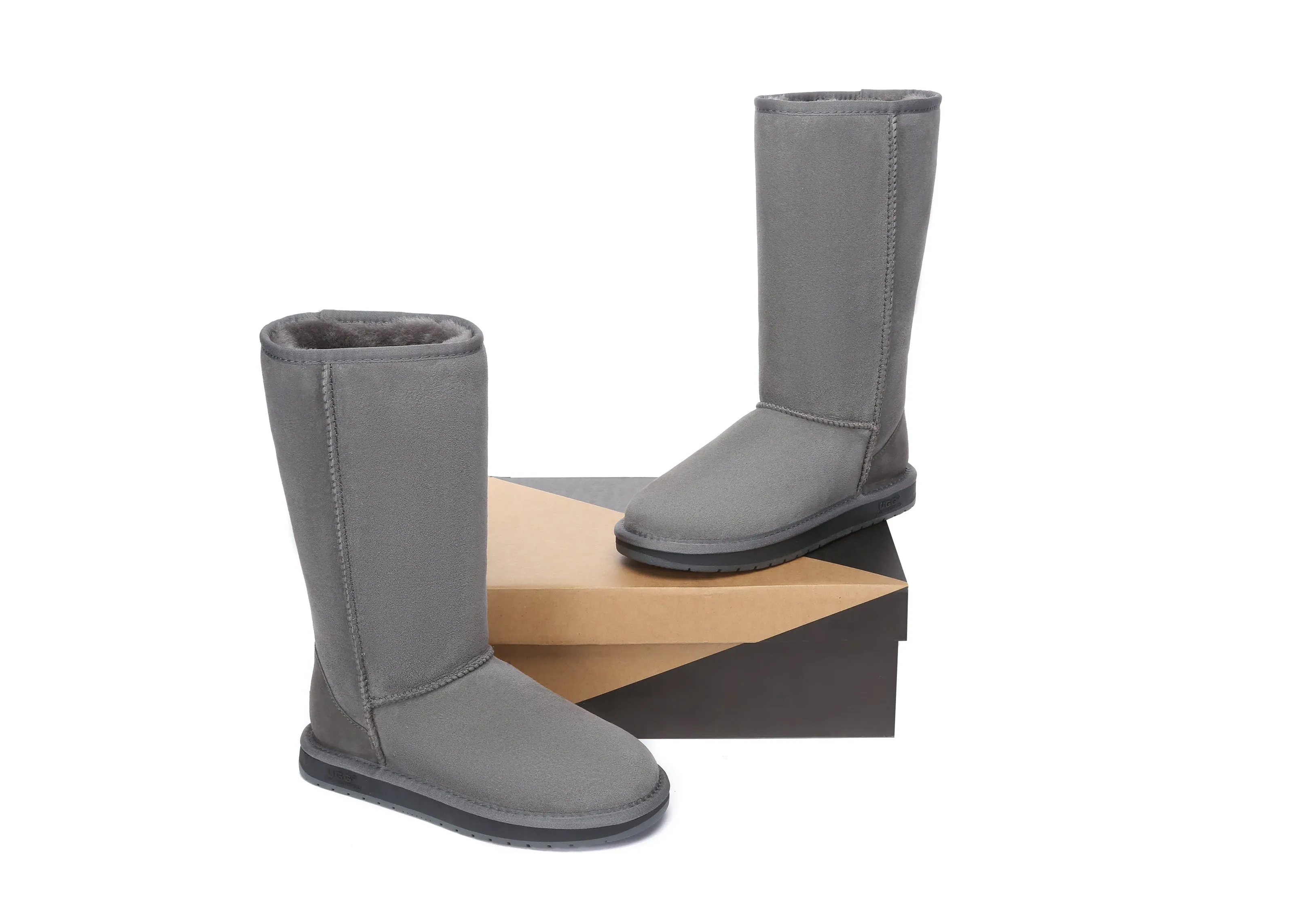 Australian Premium Double Face Sheepskin Tall Classic Boots