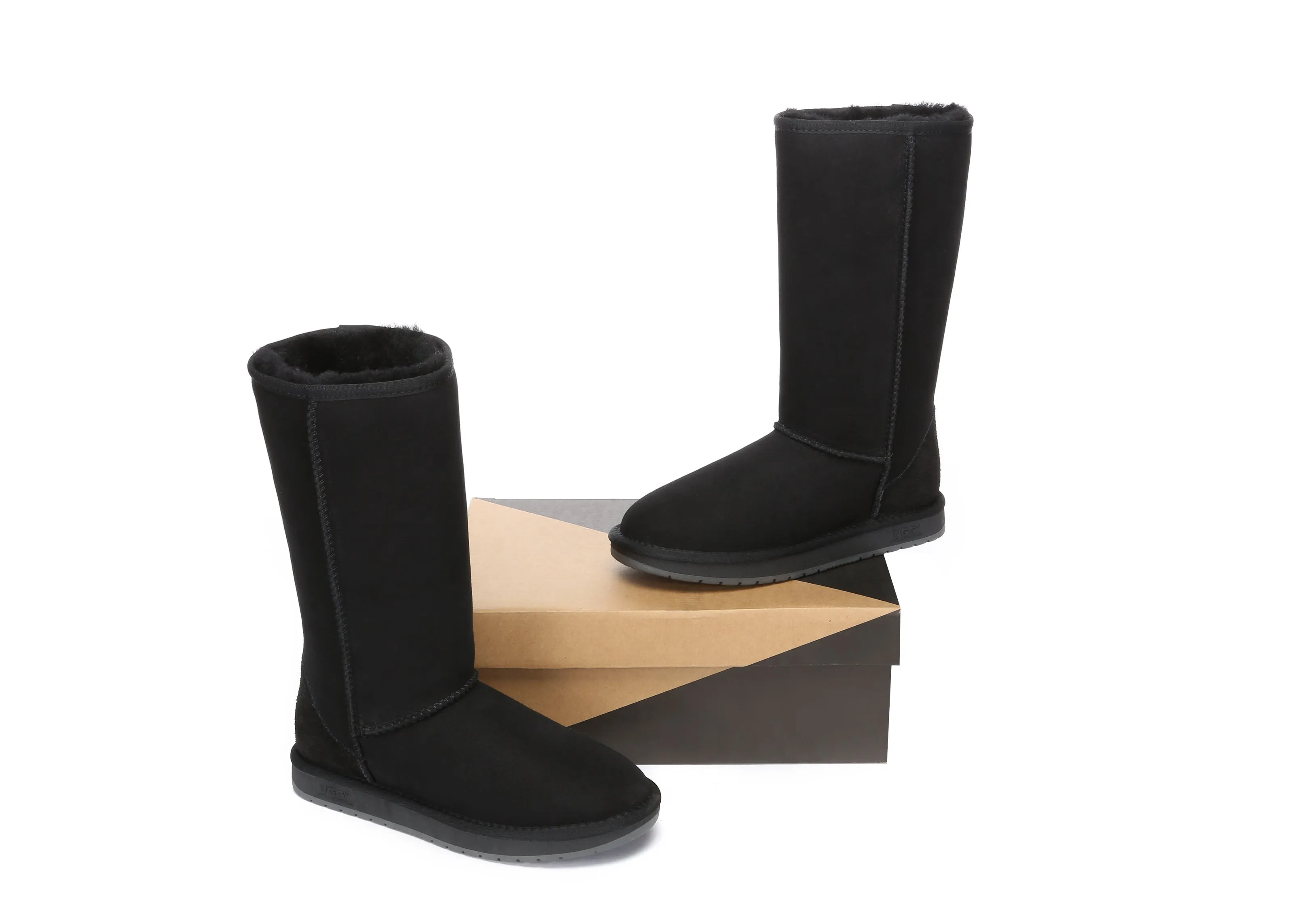 Australian Premium Double Face Sheepskin Tall Classic Boots