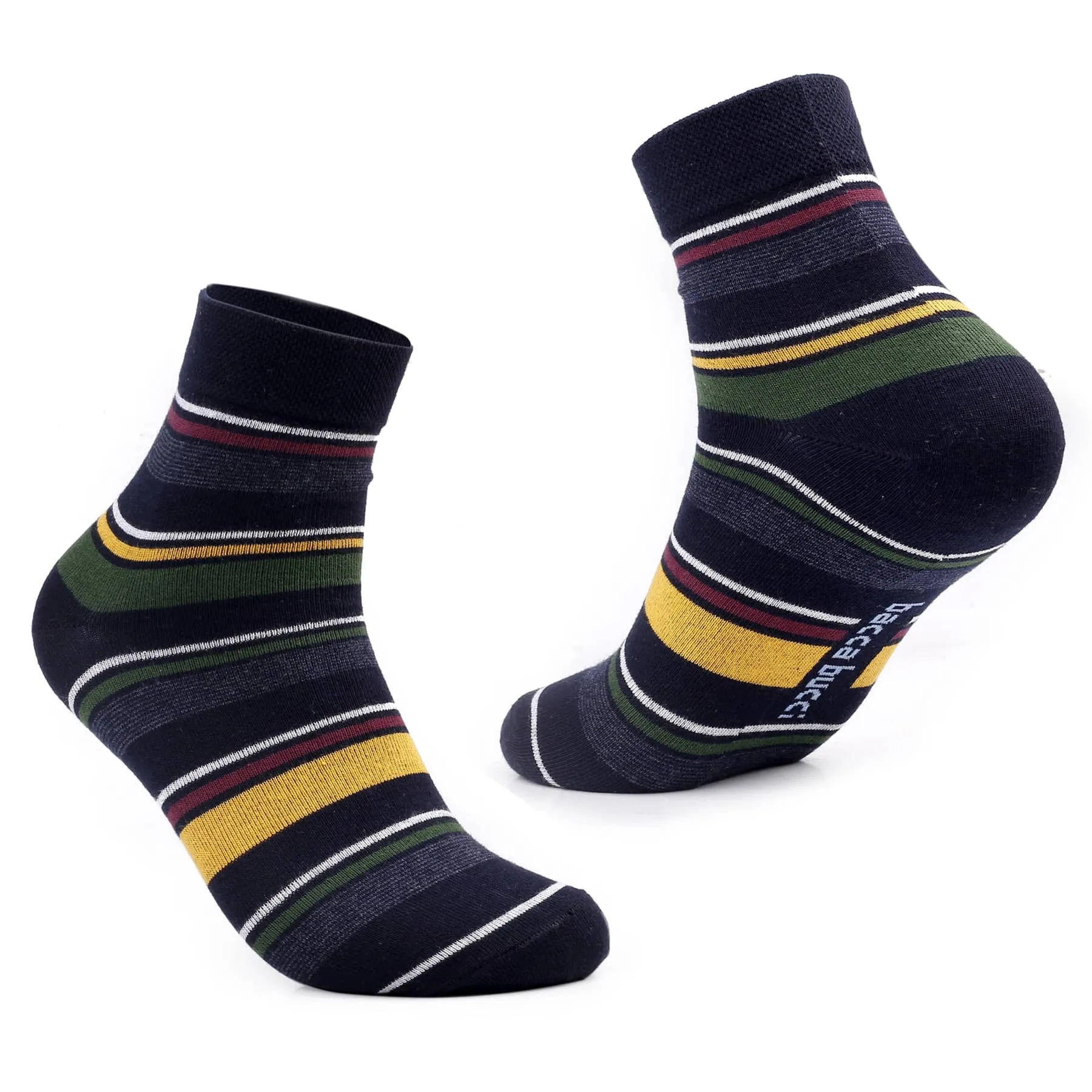 Bacca Bucci Ankle Length comfort Socks for Men (1 Pair)