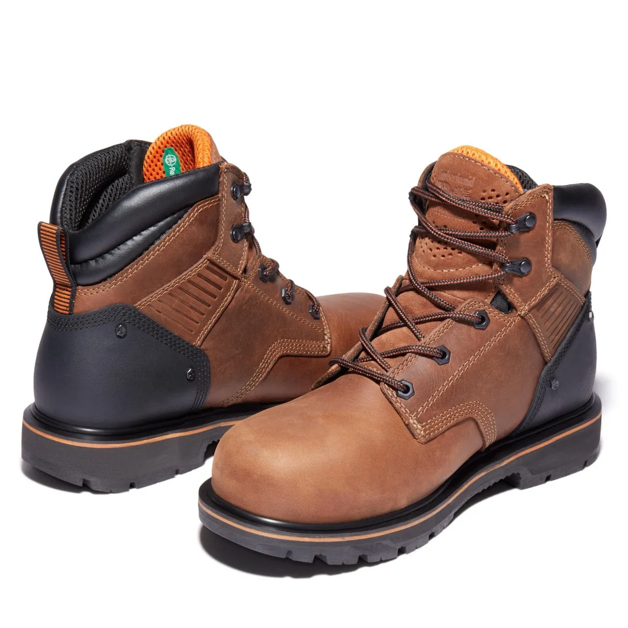 Ballast 6 Inch Steel-Toe Work Boot Brown