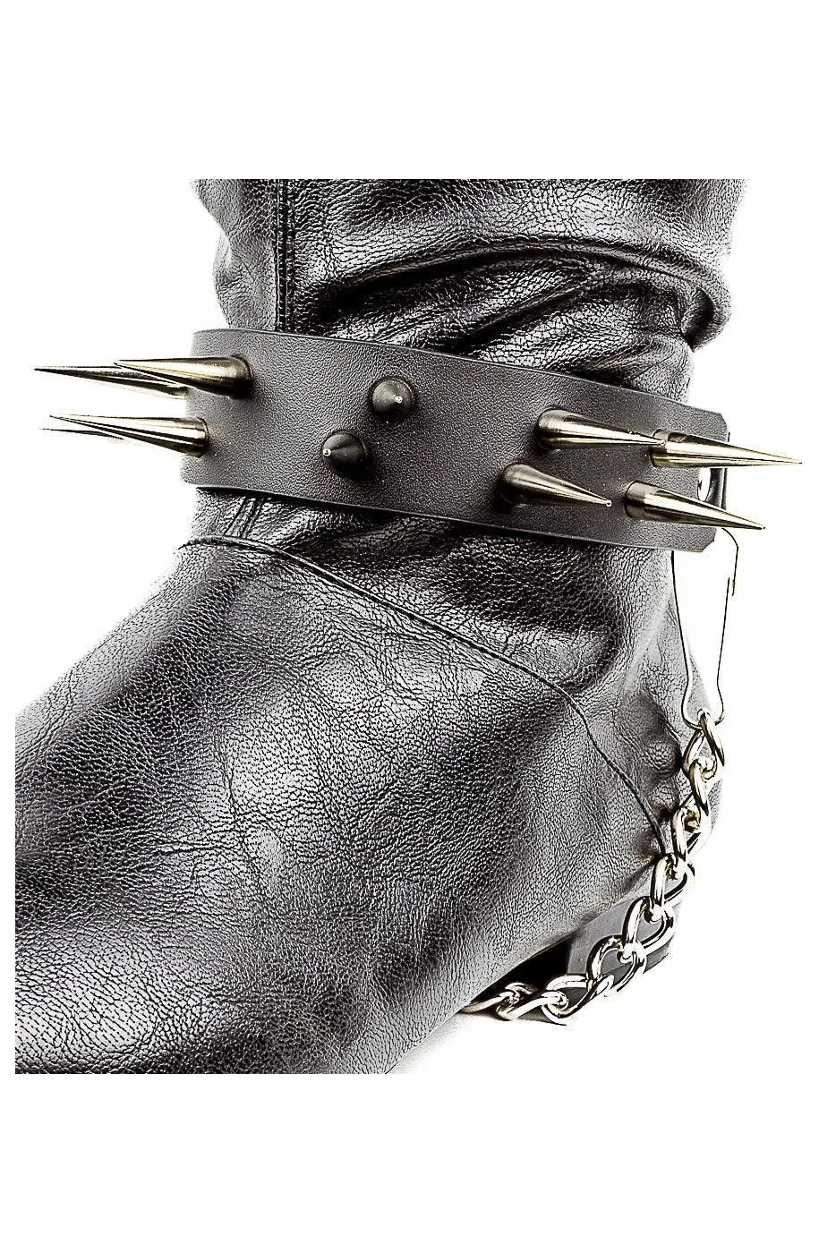 Battle Ready Long Spiked Bootstrap