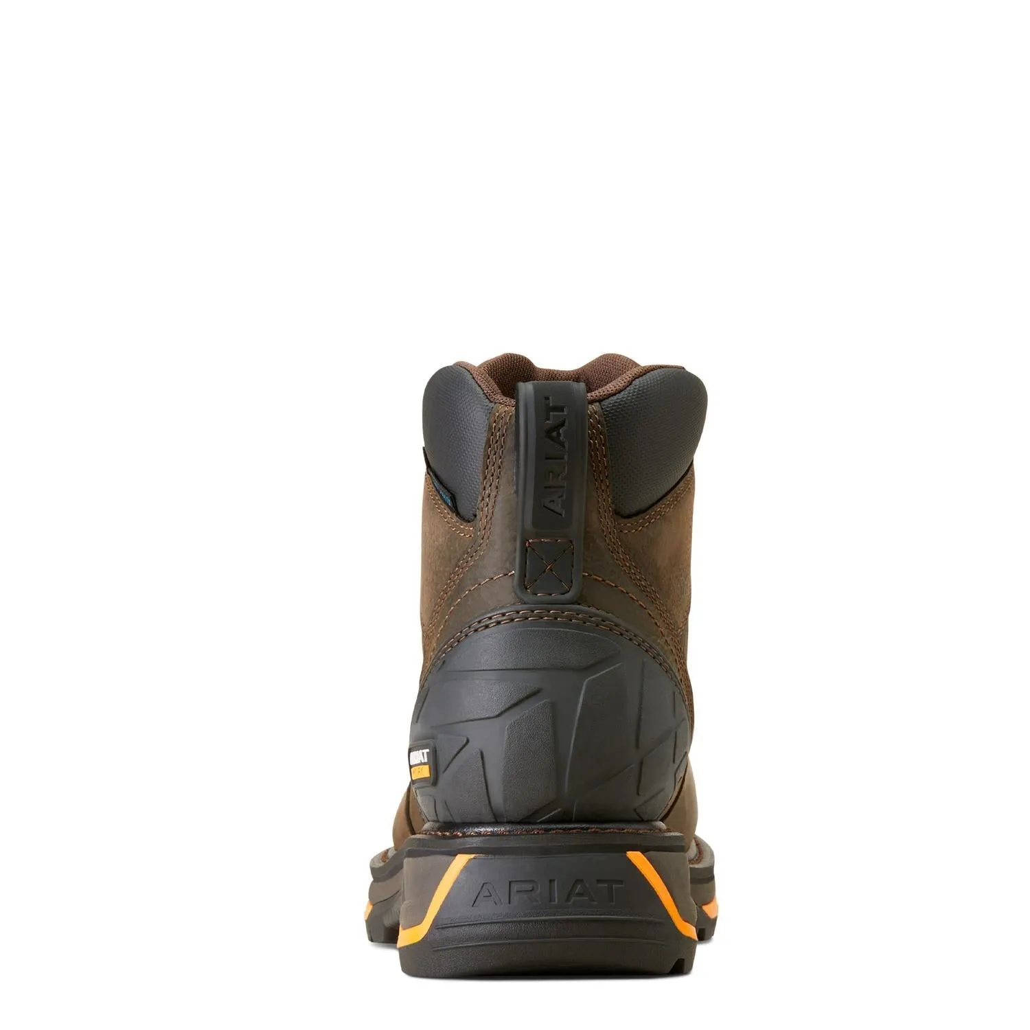 Big Rig 6in Waterproof Composite Toe Work Boot Iron Coffee