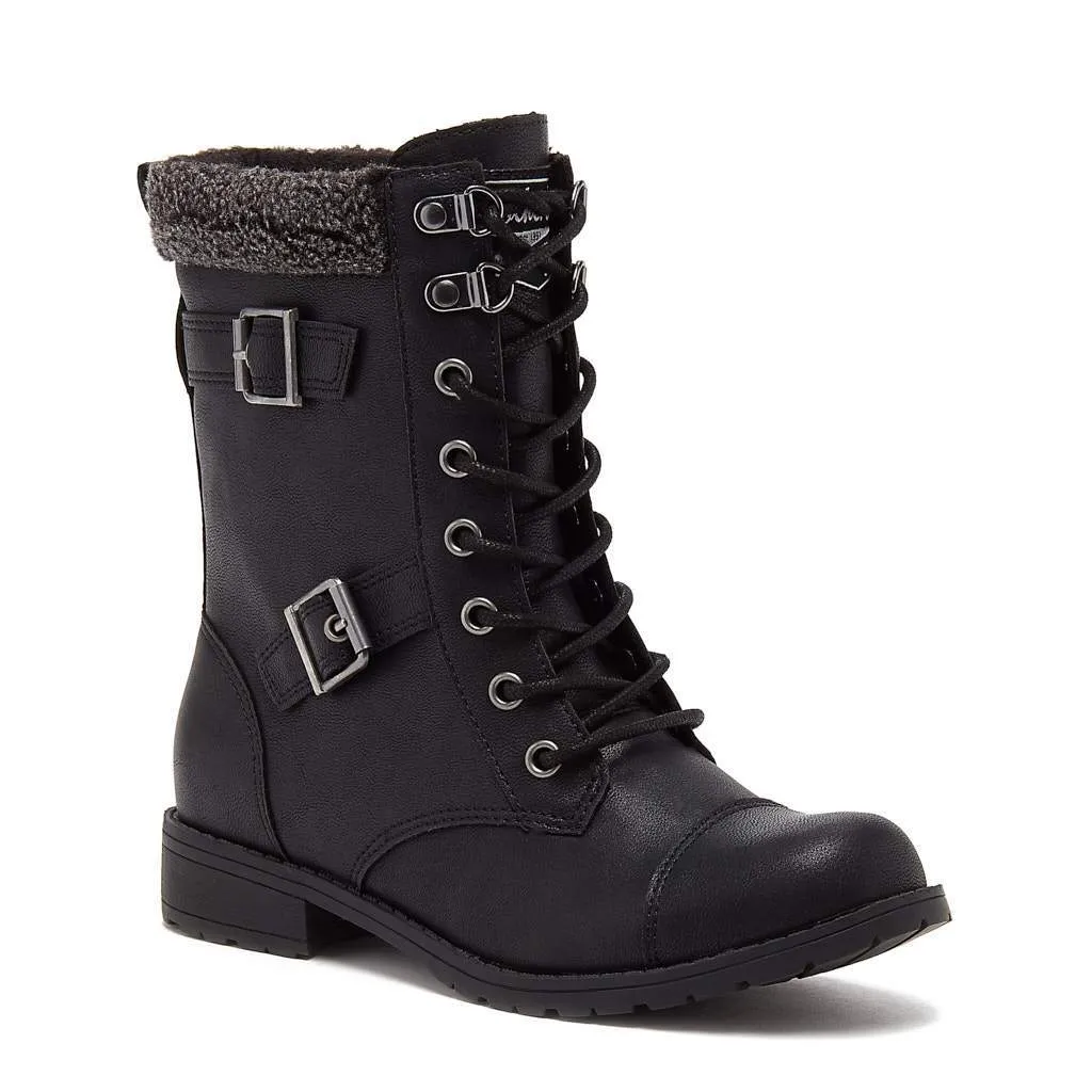 Billie Black Grand Biker Boot