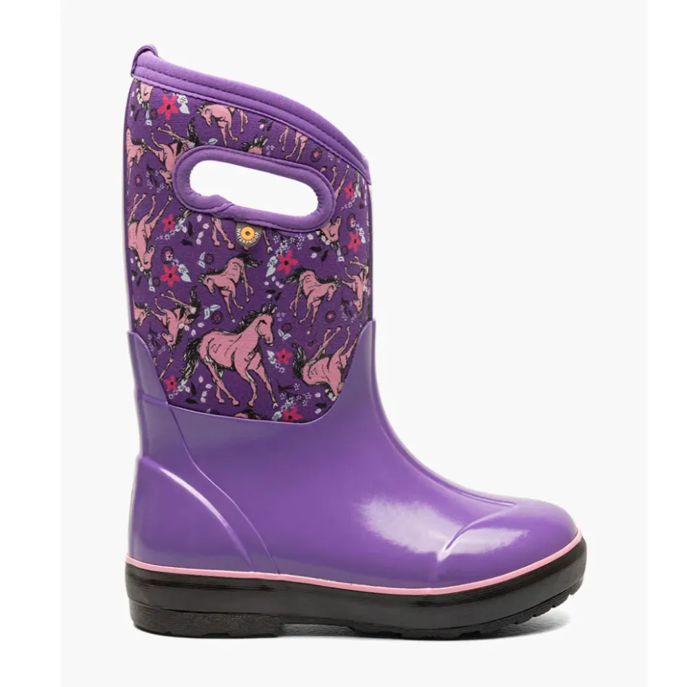 BOGS Violet Multi Unicorn II Classic Boots