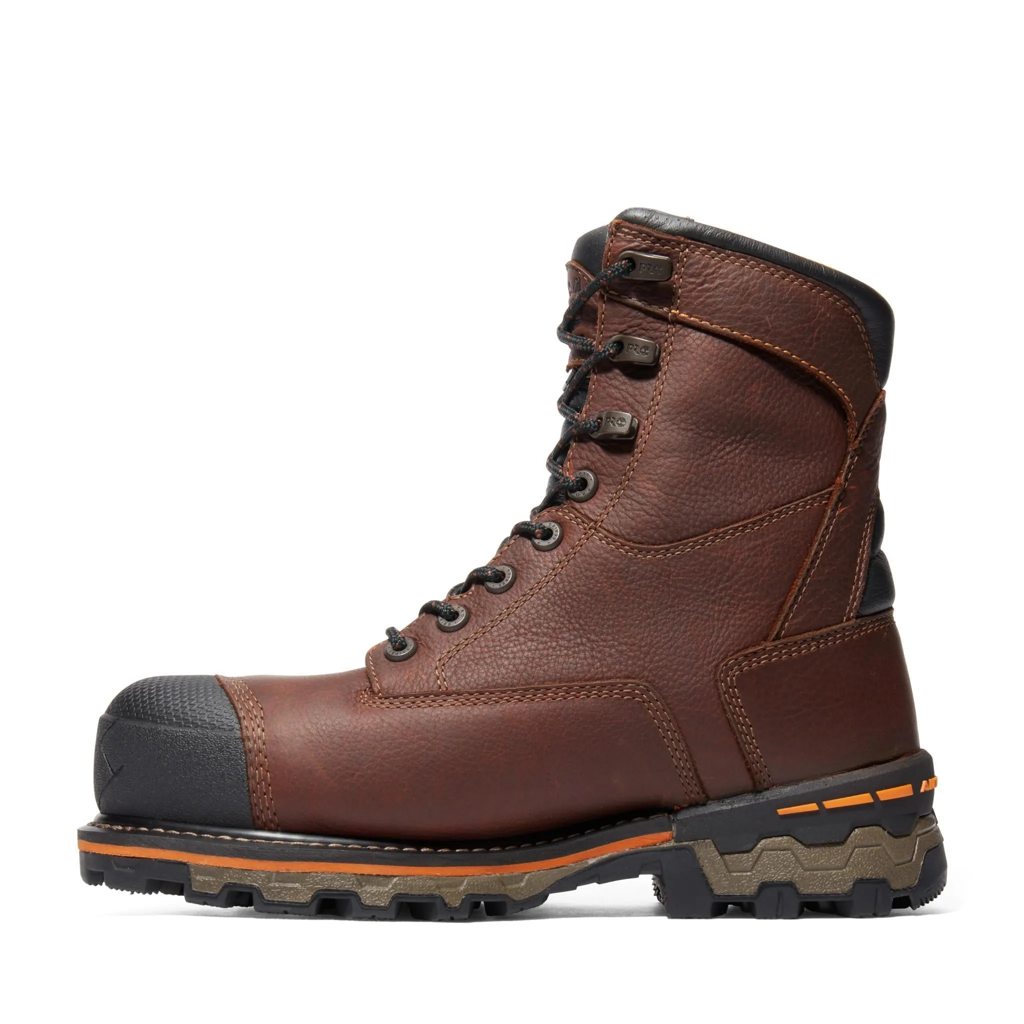 Boondock 8 Inch Composite-Toe Waterproof Ins 600G Work Boot Brown