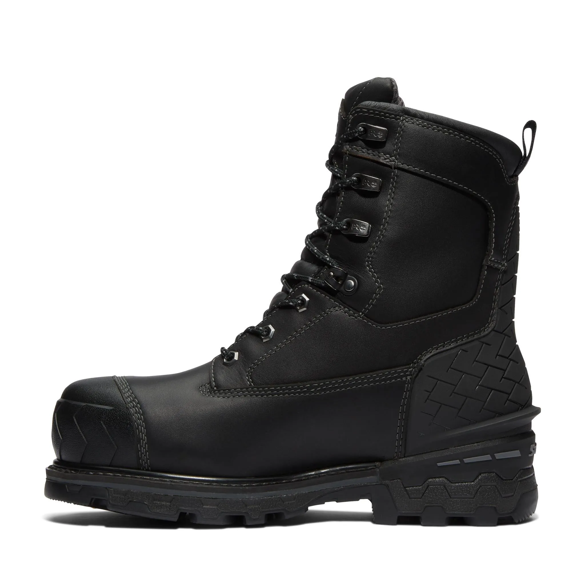 Boondock HD 8 Inch Composite-Toe Waterproof Ins 200G Work Boot Black