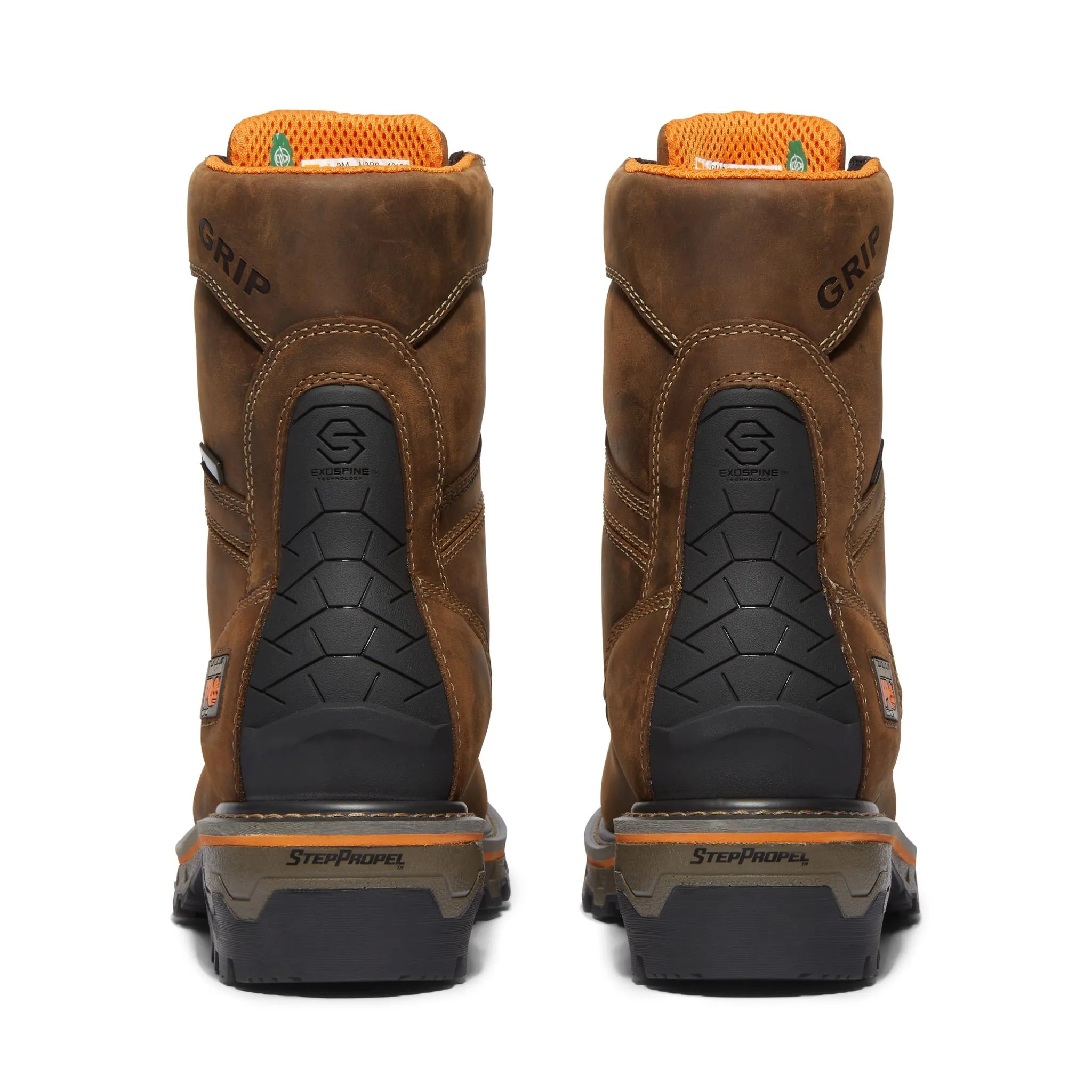 Boondock HD 8 Inch Soft Toe Waterproof Logger Boot Brown