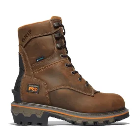 Boondock HD 8 Inch Soft Toe Waterproof Logger Boot Brown