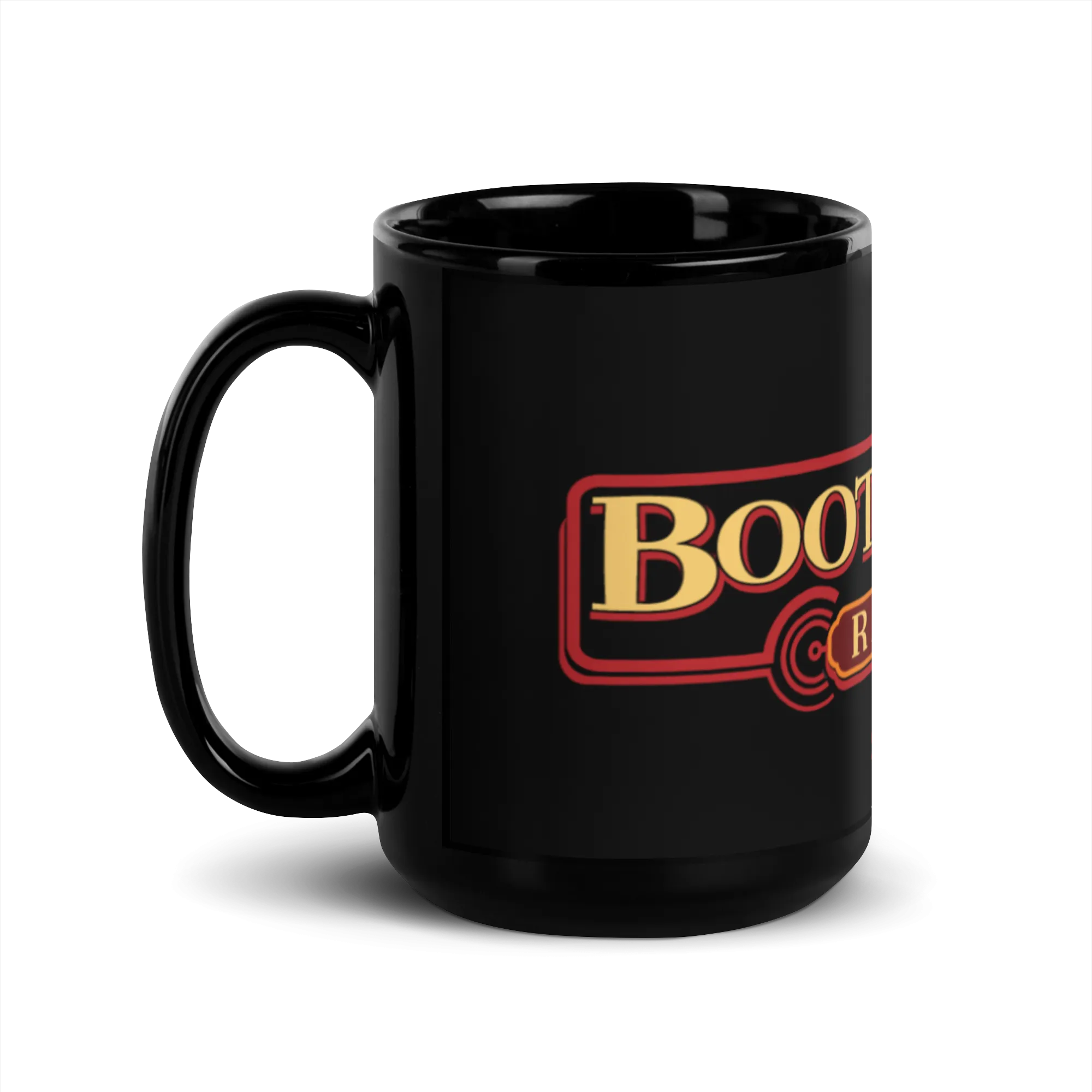 Boot Liquor Black 15oz Mug