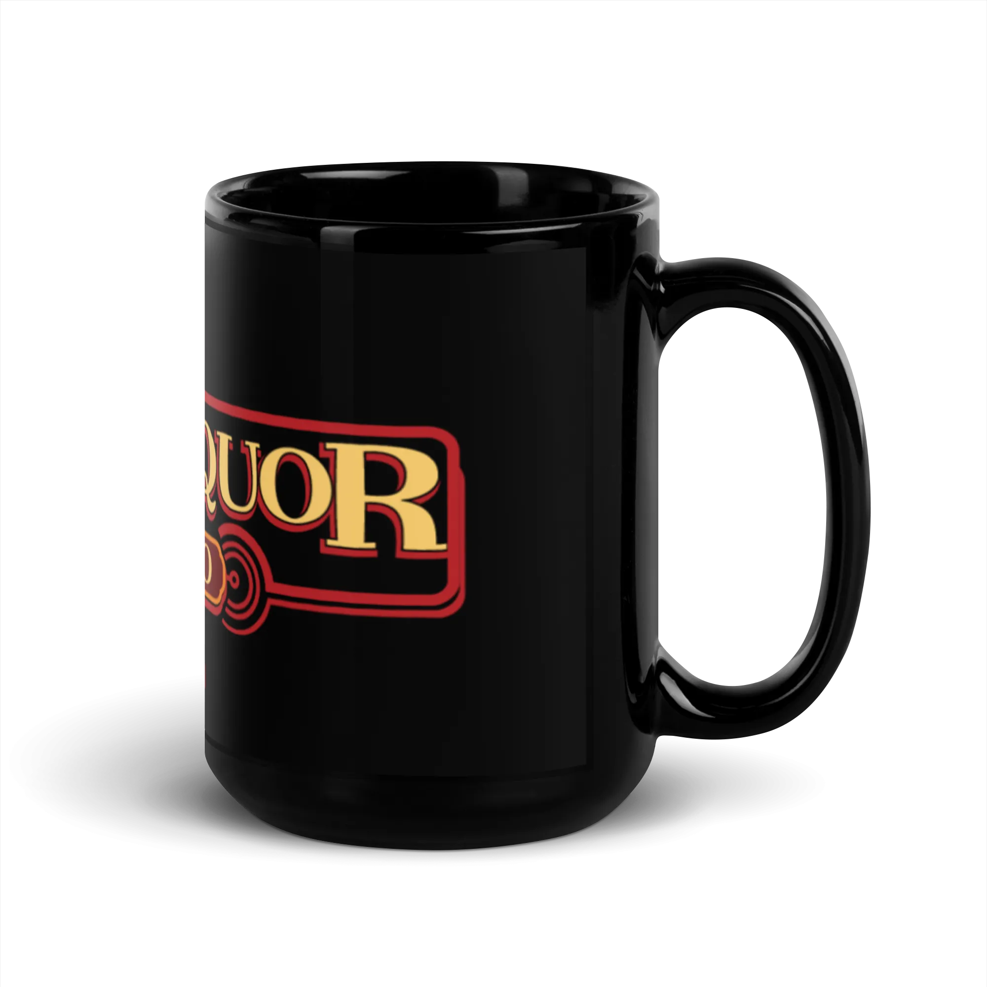 Boot Liquor Black 15oz Mug