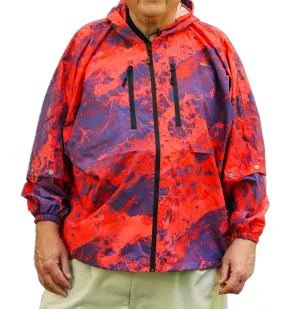 Brella 2015 Red Blue Unisex Rain Jacket