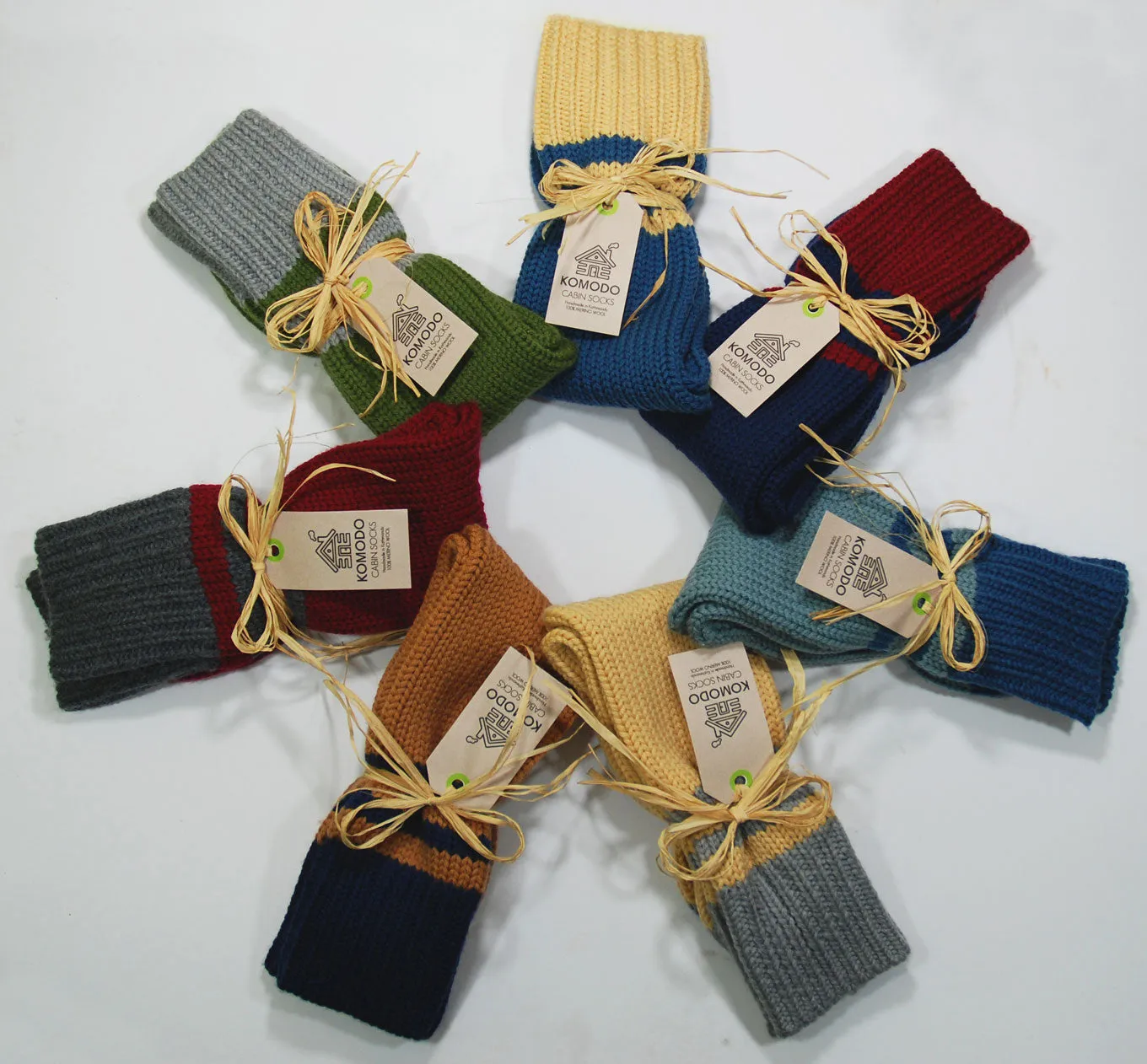 CABIN Merino Wool Socks Navy