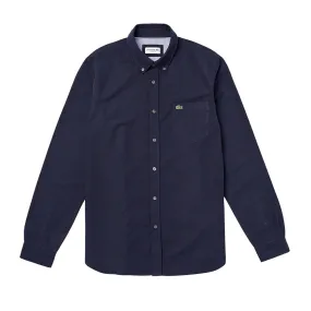 Camicia Lacoste Oxford Blu