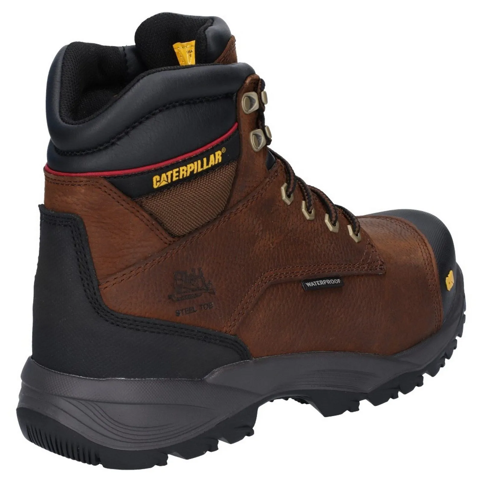 Sure, heres an optimized title for the e-commerce product:

Caterpillar Spiro Mens Steel Toe Safety Work Boots - Durable, Slip-Resistant, Comfortable Construction Footwear