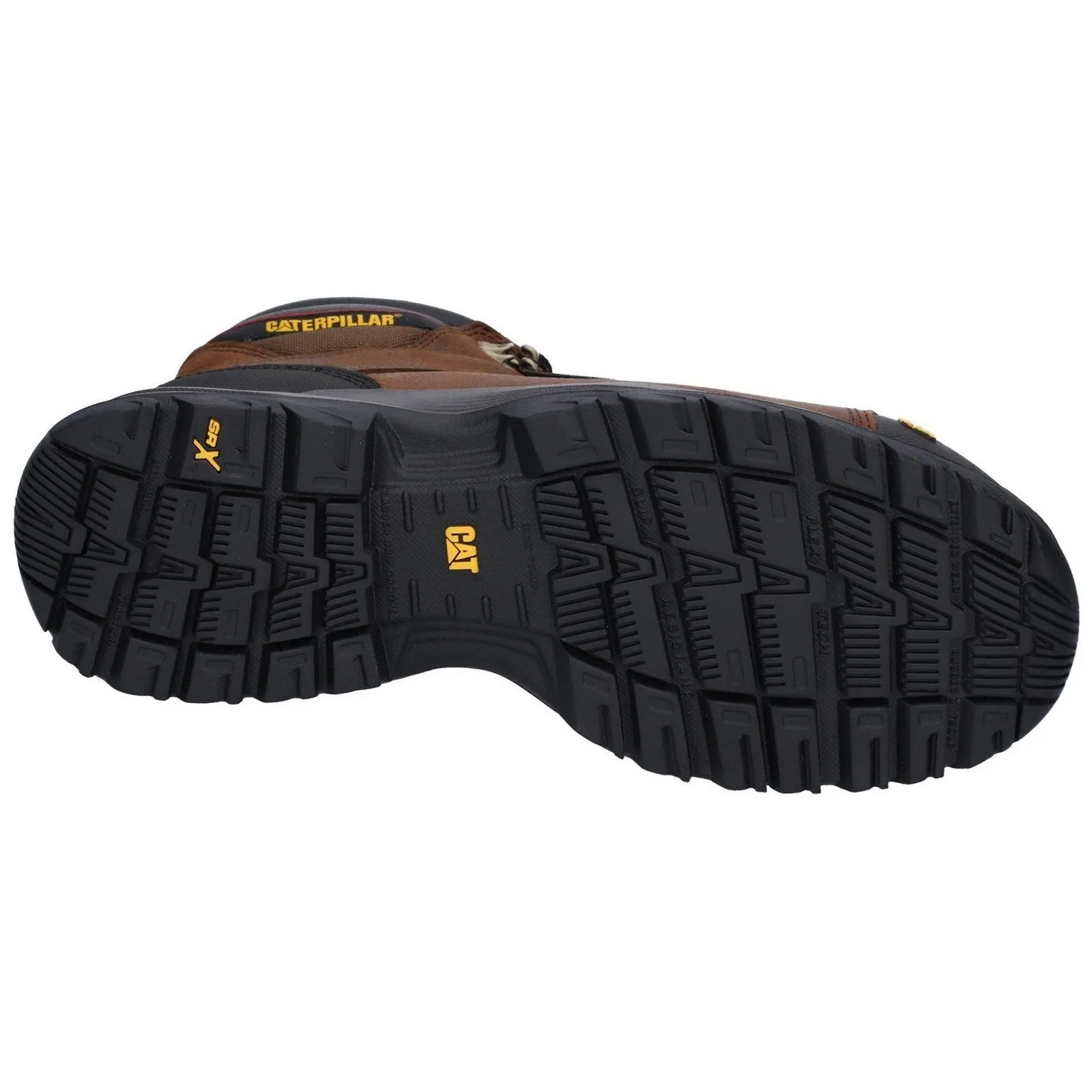 Sure, heres an optimized title for the e-commerce product:

Caterpillar Spiro Mens Steel Toe Safety Work Boots - Durable, Slip-Resistant, Comfortable Construction Footwear