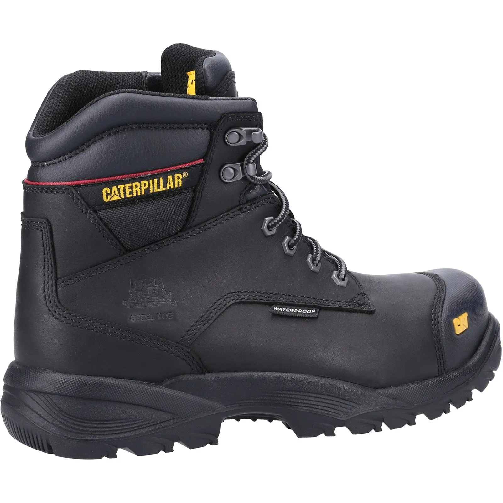 Sure, heres an optimized title for the e-commerce product:

Caterpillar Spiro Mens Steel Toe Safety Work Boots - Durable, Slip-Resistant, Comfortable Construction Footwear