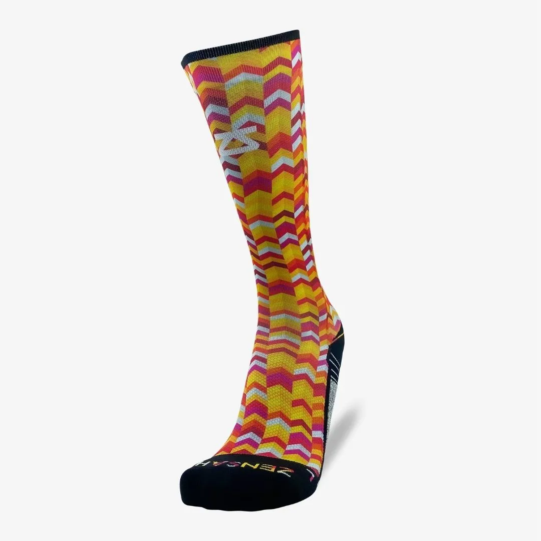 Chevrons Compression Socks (Knee-High)