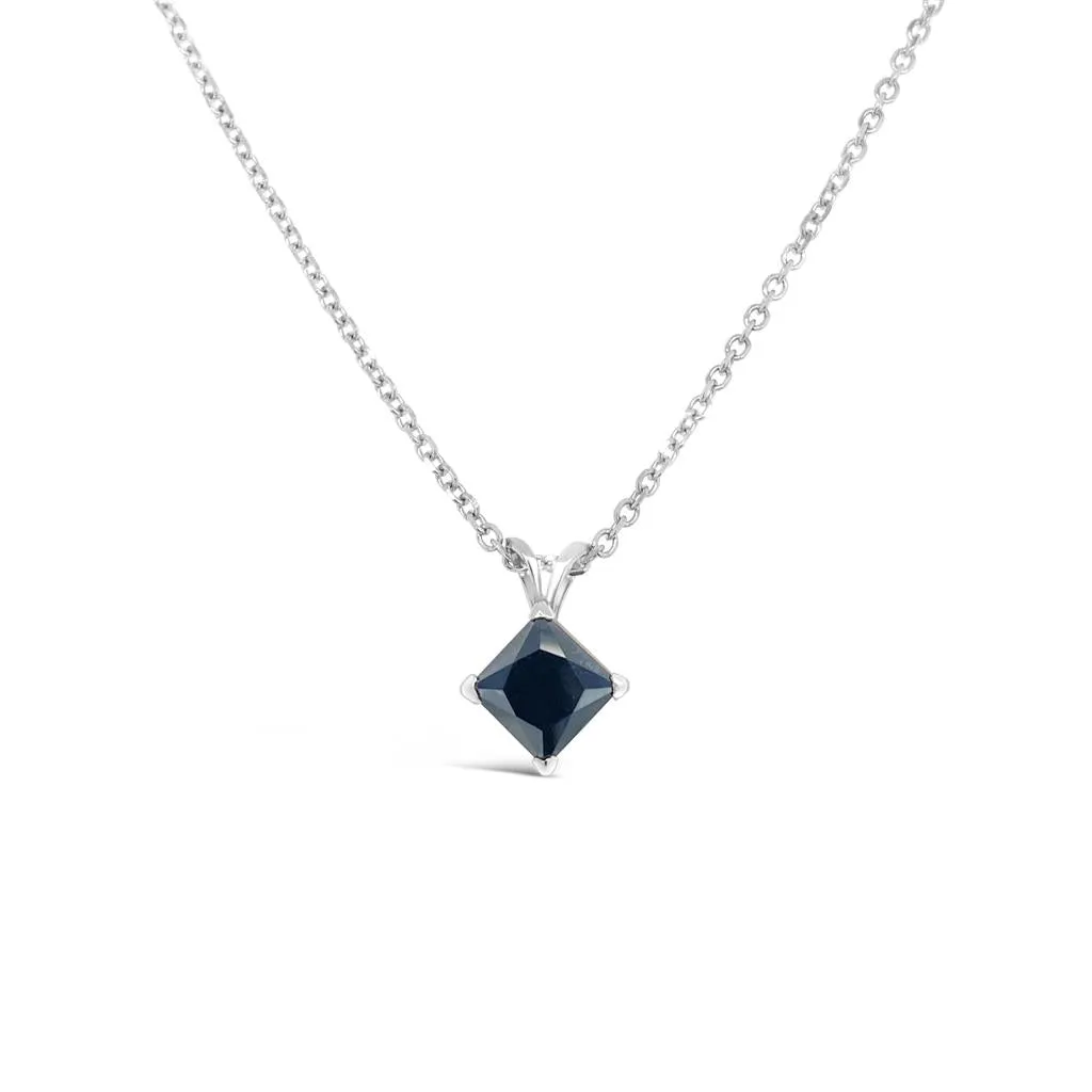 Clara by Martin Binder Black Diamond Solitaire Necklace (2.03 ct. tw.)