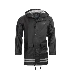 Classic Rain Coat Unisex  (Black) Final Sale