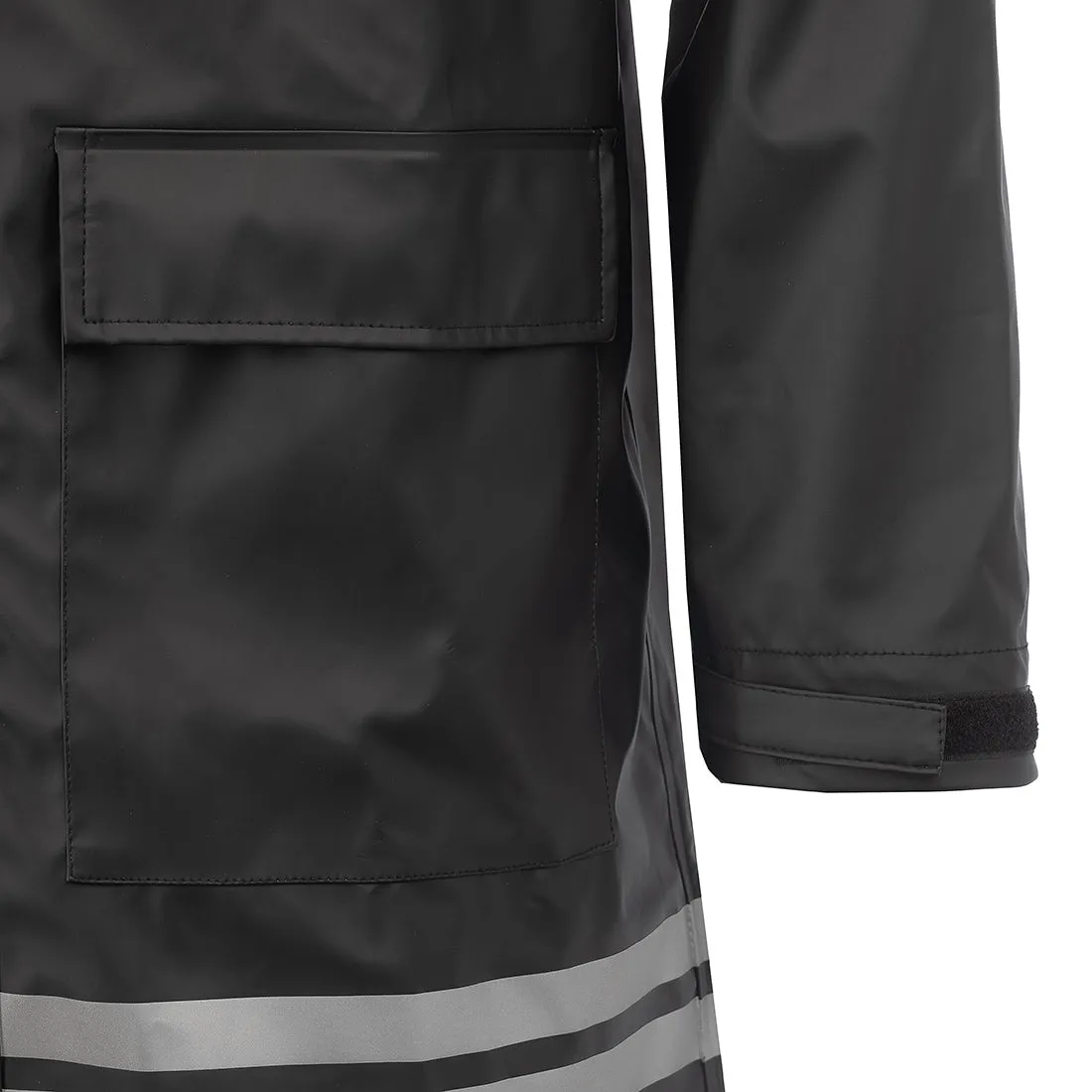 Classic Rain Coat Unisex  (Black) Final Sale