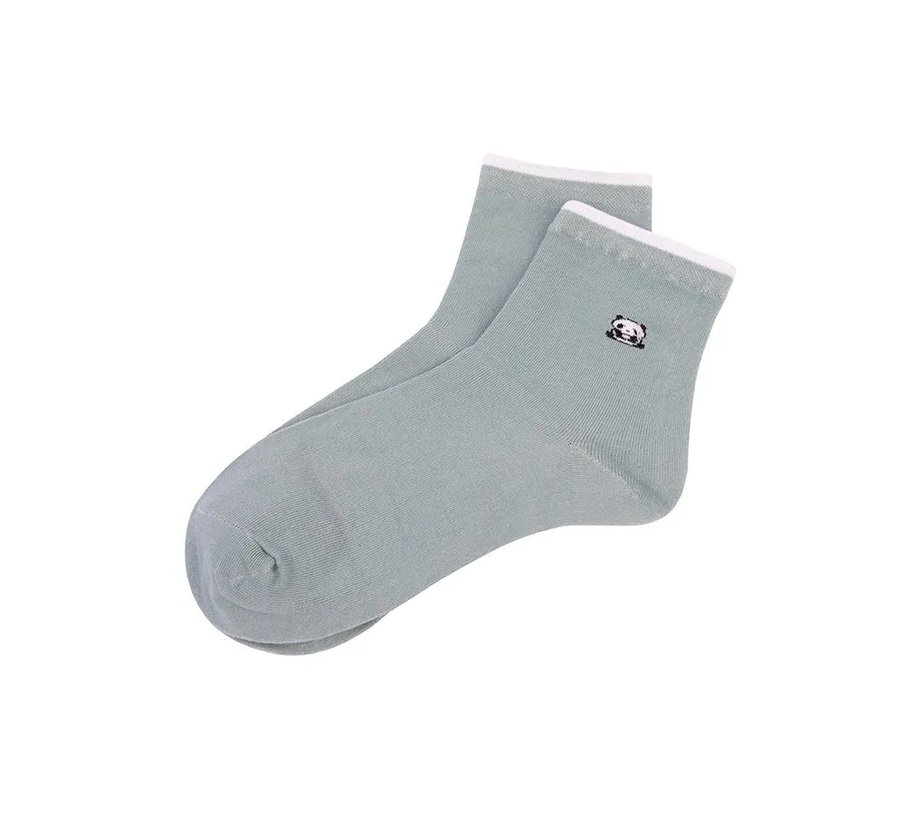 Cotton Quarter Crew Socks One Pair