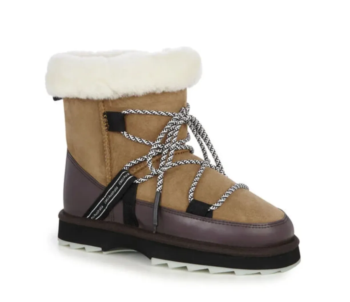 Emu Blurred Boots | Chestnut