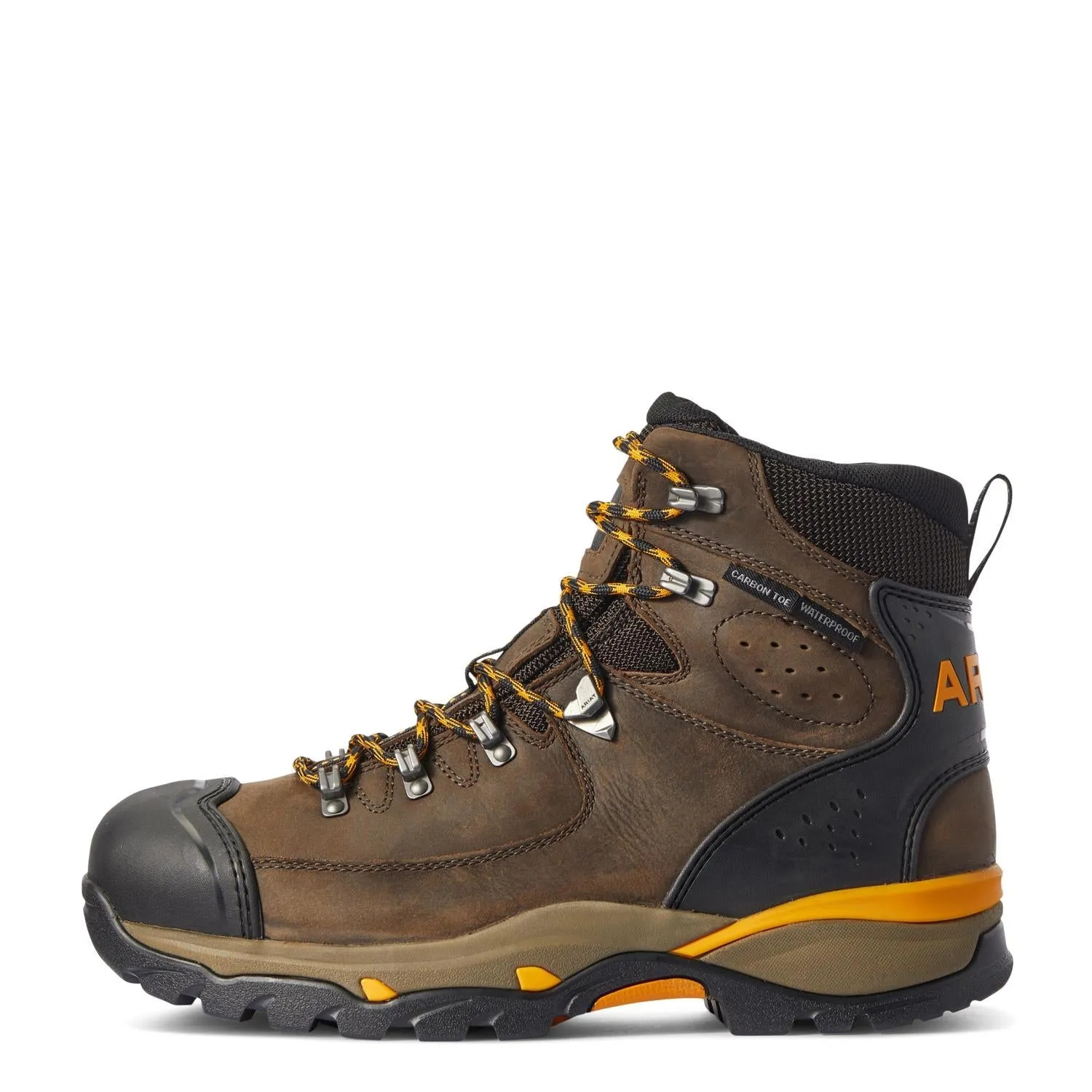 Endeavor 6in Waterproof Carbon Toe Work Boot Chocolate Brown